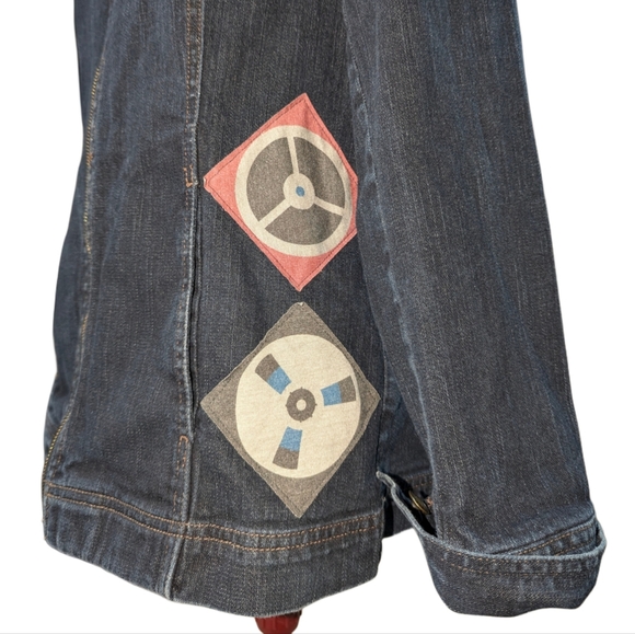 Gun's N Rose's / Northern Reflections Jean Jacket - Picture 7 of 15